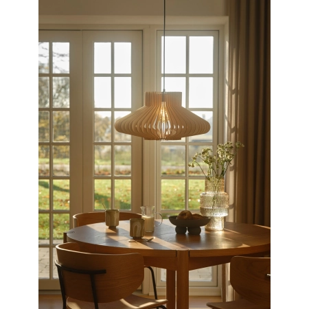 Lampa wisząca drewniana 2-kształty klosza Manago NO2512353014 - Nordlux